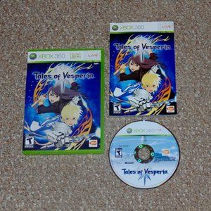 Tales of Vesperia Microsoft Xbox 360 Complete 2008 Bandai Namco RPG
